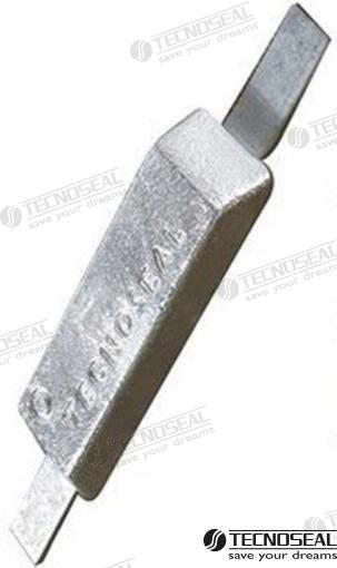 Anodo Lingote C/inserto Zinc 2,4KG Tecnoseal