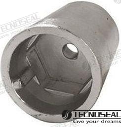 Anodo Radice Zinc Hexagonal Eje 30MM Tecnoseal