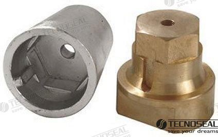 Anodo Radice Completo Zinc Eje 30 Tecnoseal (Ref. TEN00411E)