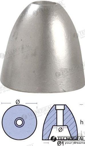 Anodo Riva Zinc Eje 20-30MM. Tecnoseal