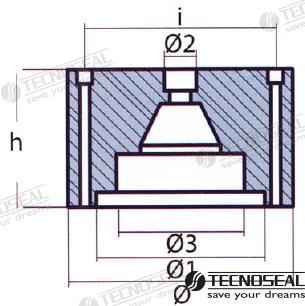 Anodo Riva Mercurius Zinc 9,14KG. Tecnoseal