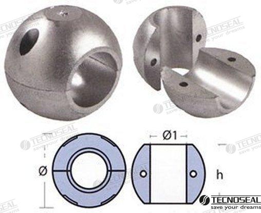 Collarin Corto Zinc Eje 19MM. Tecnoseal