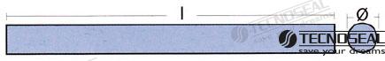Barra Zinc 30X400MM Tecnoseal