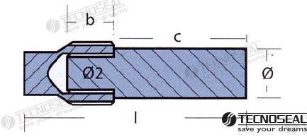 Anodo Zinc Volvo 200-250-270 Tecnoseal