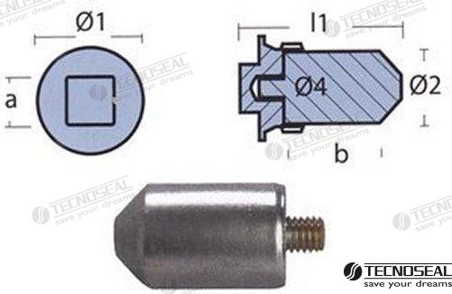 Anodo Refrig. Volvo Tecnoseal