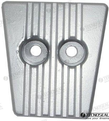 Anodo Placa Volvo Zinc Sx-a Aps-a 1,15KG Tecnoseal 3888817