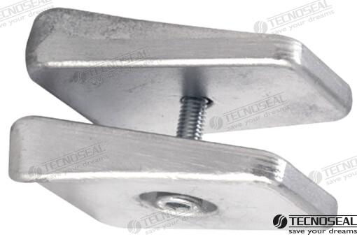 Anodo Evinrude Johnson Zinc 20-25HP Tecnoseal 434029 (Ref. TEN00914/1)
