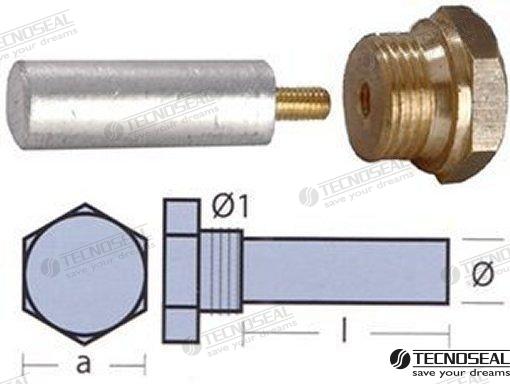 Anodo Bukh C/tapon Tecnoseal
