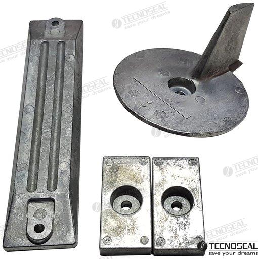 Kit Anodos Zinc Honda Bf Tecnoseal