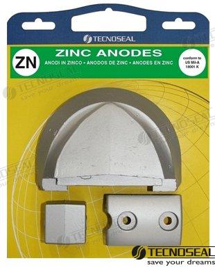Kit Anodos Zinc Omc Cobra Tecnoseal