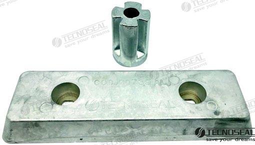 Kit Anodos Zinc Volvo Ips Tecnoseal