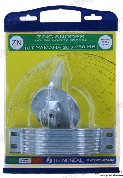 Kit Anodos Zinc Yamaha 200-250HP Tecnoseal