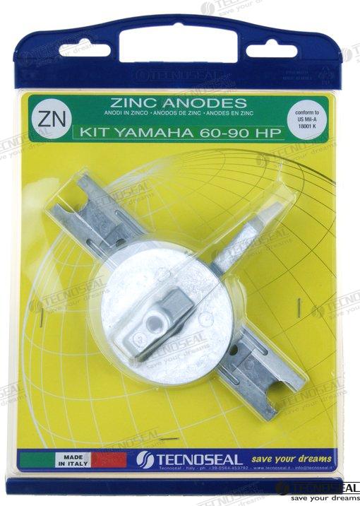 Kit Anodos Zinc Yamaha 60-90HP Tecnoseal
