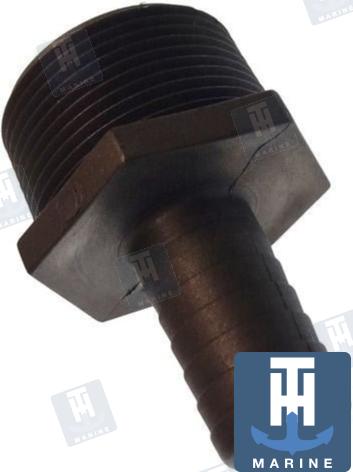 Entronque 1-1/4" Npt. T-H Marine