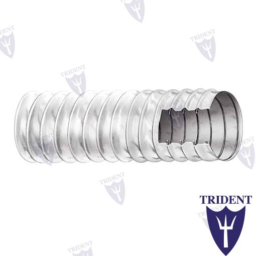 Manguera Ventilacion Blanca 3'' X 15M Trident
