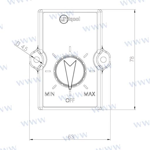 Termostato Manual Para Congelador Uniqool