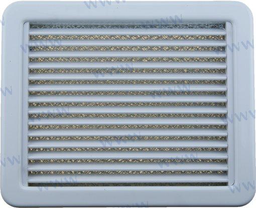 Rejilla Toma Aire Abs Blanca 10X8 Webasto