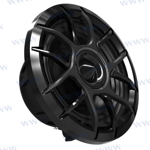 Altavoces Zero 6,5" Rejilla Sport Negro- Wet Sounds