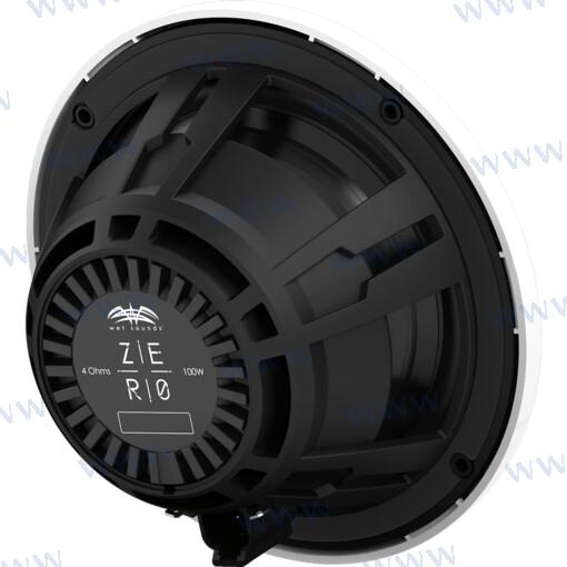 Altavoces Zero 6,5" Rejilla Sport Blanco Wet Sounds