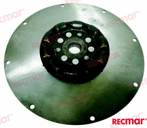 Damper Velvet Drive 1004-650-001 Borg Warner