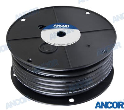 Cable Bateria 2AWG (33MM²) Negro (76 M) Ancor