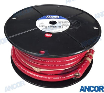 Cable Marino 00AWG (67MM²) Rojo 15M Ancor