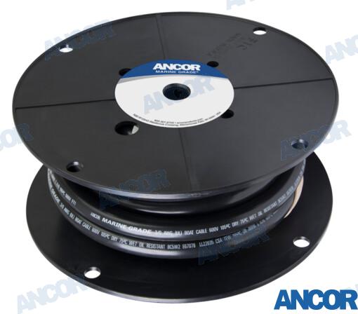 Cable Bateria 000AWG (85MM²) Negro 30M Ancor