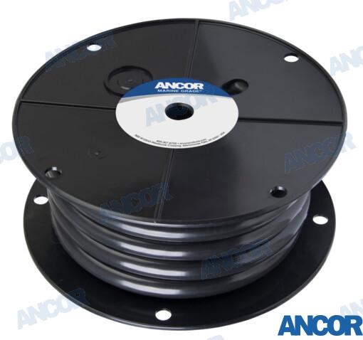 Cable Bateria 0000AWG (107MM²) Negro 30M Ancor