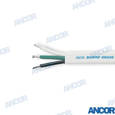 Cable Plano Triplex 6/3AWG(3X13MM2)15m Ancor