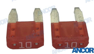Fusibles Atm 10 Amp. Ancor 88-832969T10