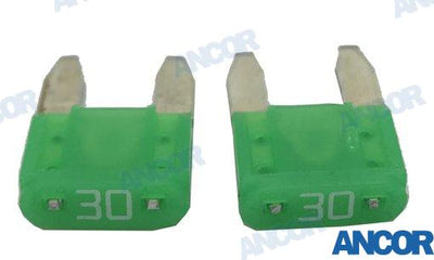 Fusibles Atm 30 Amp. (2) Ancor 88-832969T30