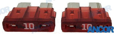 Fusibles Atc 10 Amp. (2) Ancor