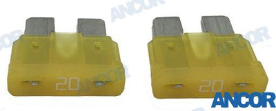 Fusibles Atc 20 Amp. (2) Ancor