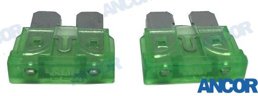 Fusibles Atc 30 Amp (2) Ancor