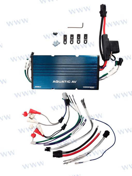 Amplificador 4/3/2 Canales Waterproof Aquatic