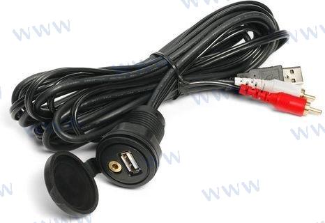 Conexion Usb Y 3,5MM Panelable Aquatic