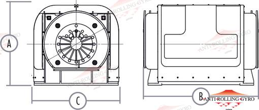 ARG375T Anti-rolling Gyro Anti-Rolling-Gyro