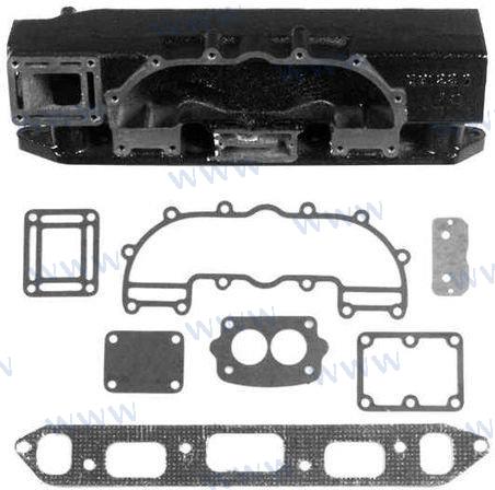 Colector Escape 63122A10 Mercruiser