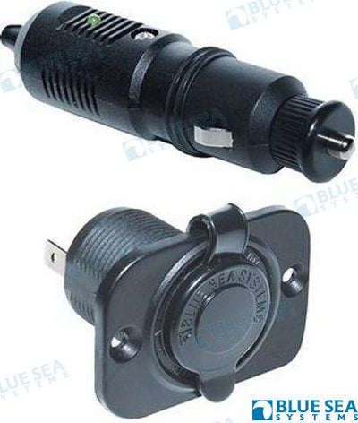 Kit Base Y Enchufe 12V Blue Sea