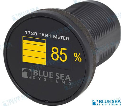 Medidor Tanque Mini Oled - Amarillo Blue Sea