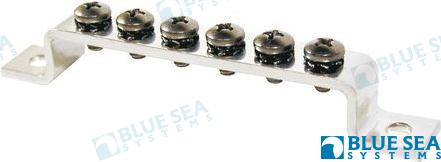 Placa De Conexion 100A 6 T. Blue Sea