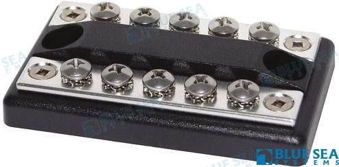 Placa Conexion Doble 100A 5 Circuitos Blue Sea