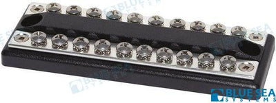Placa Conexion Doble 100A 10 Circuitos Blue Sea