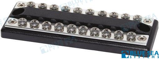 Placa Conexion Doble 100A 10 Circuitos Blue Sea