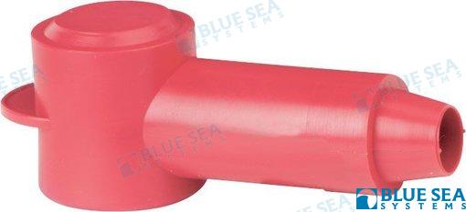 Terminal Con Protector 2-2/0 Rojo Blue Sea