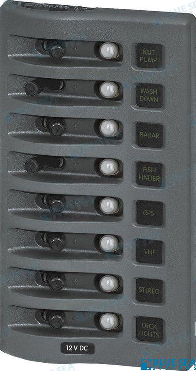 Panel Intemperie 8 P Gris Clb Blue Sea