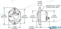 Interruptor Automatico Termico 90A Blue Sea