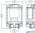 Rele Automatico De Carga 24V Blue Sea