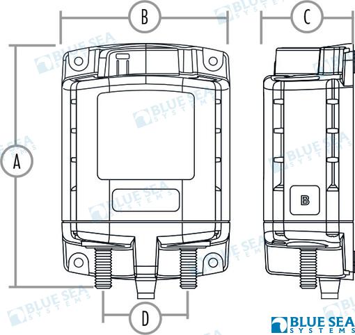 Rele Automatico De Carga 24V Blue Sea