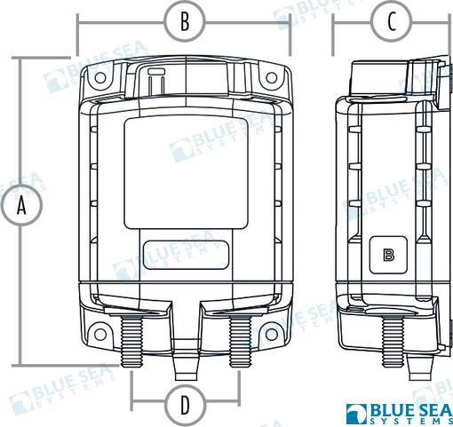 Rele Magnetico De Carga 24V Blue Sea